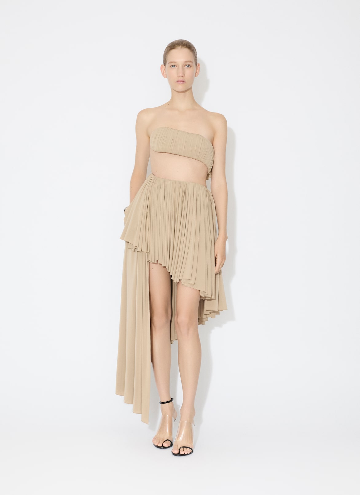 SOFT JERSEY SPIRAL DRESS ALAÏA  SOFT JERSEY SPIRAL DRESS